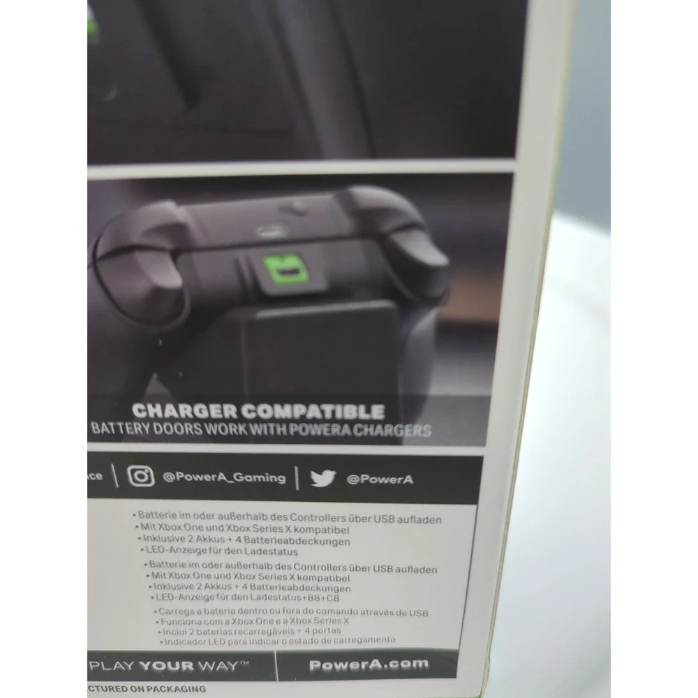 PowerA Play and Charge Battery Kit for Xbox Series X|S *New* *FACTORY SEALED*‎